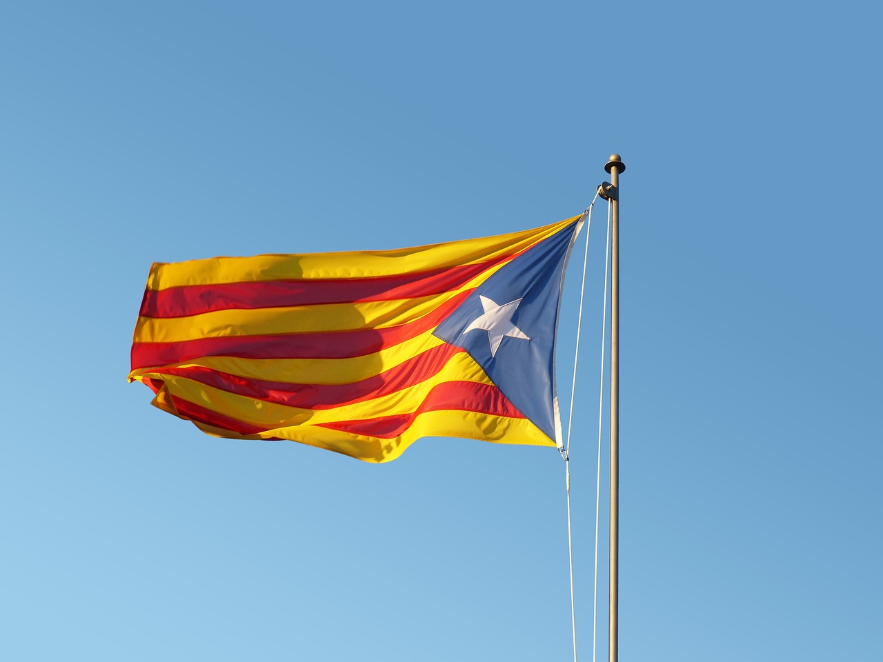 flag, senyera, catalan flag