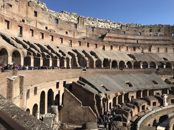 The Colosseum is a must during 3 days in Rome.