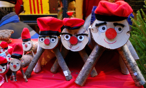 If you'll be in Barcelona in December, keep your eyes open for unique Catalan Christmas decorations at the holiday markets!