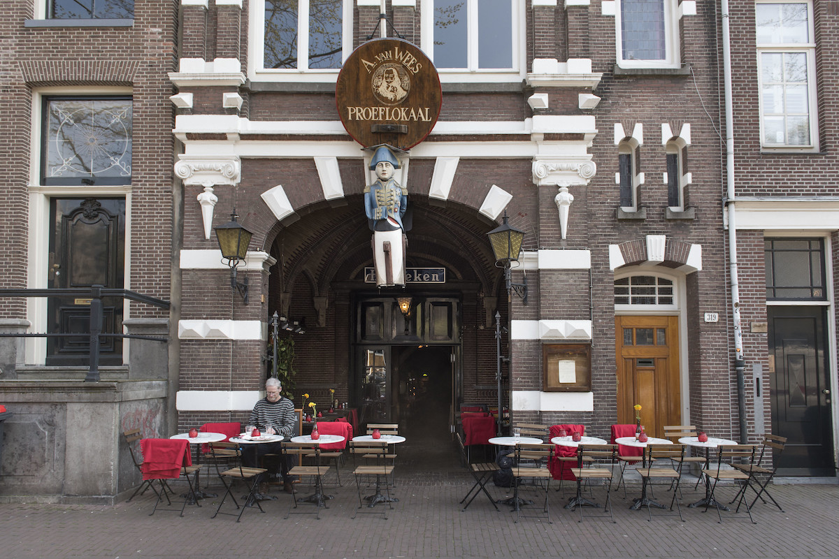 Proeflokaal A. Van Wees for bitterballen and jenever in Amsterdam