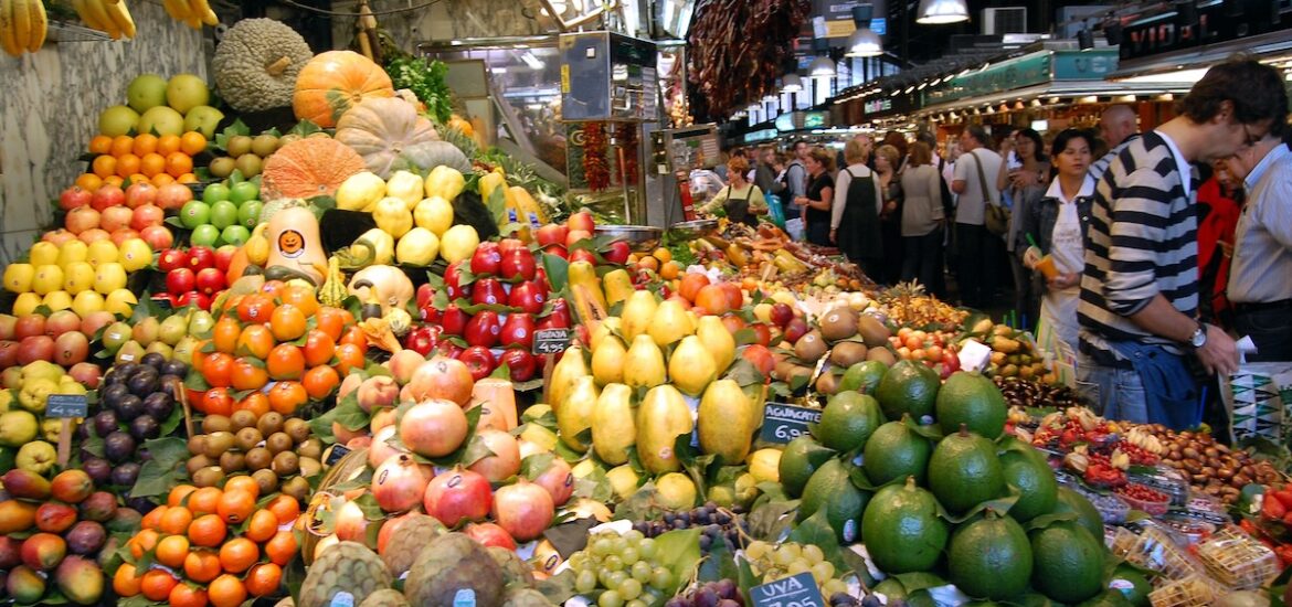 fruits in the market