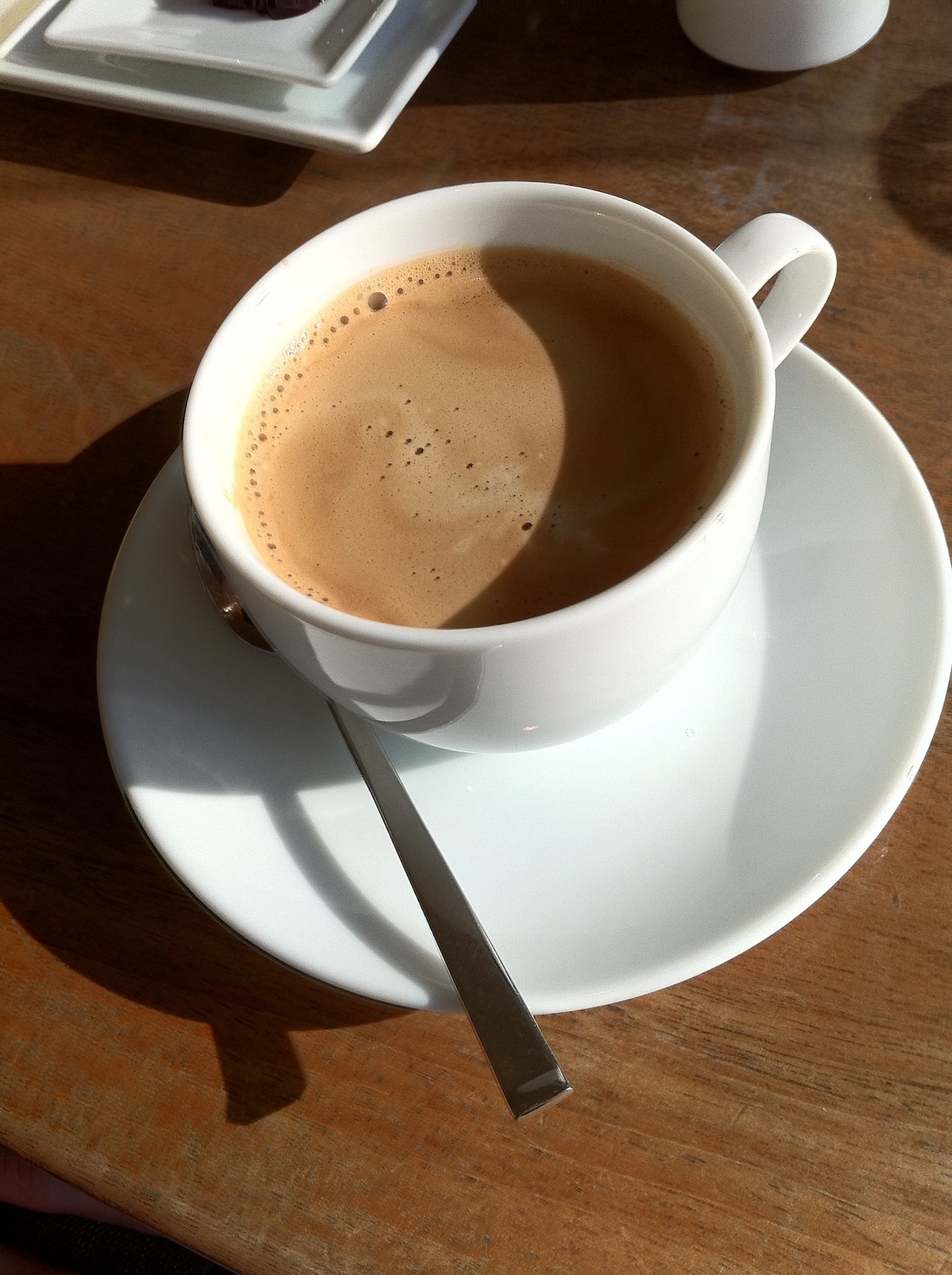 coffee in the sunshine