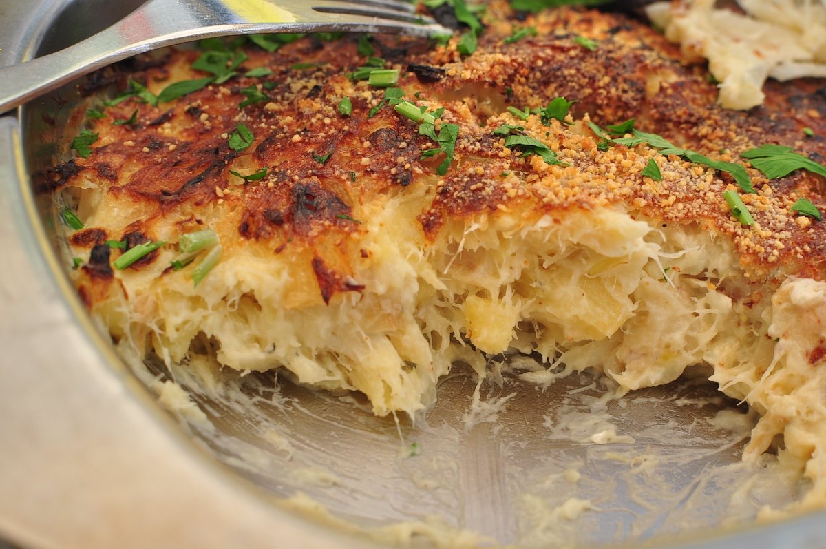 portuguese cod or bacalhau com natas