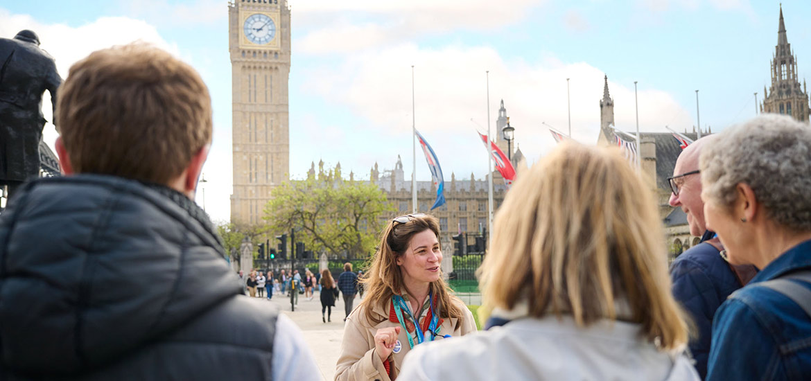guided walking tour of westminister