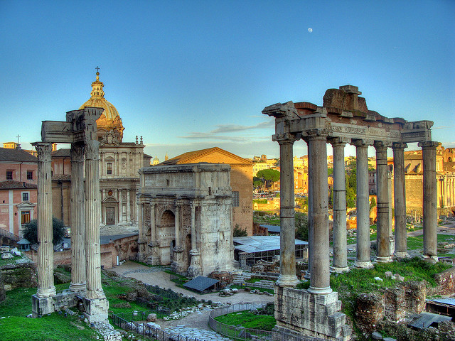 Arch of Septimius Severus in Rome