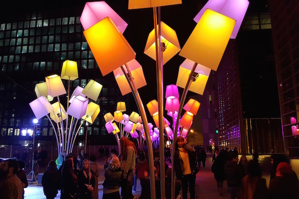 The Llum light festival is reason enough to visit Barcelona in February!