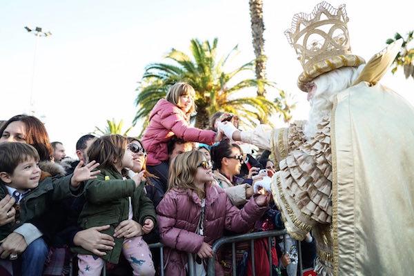 One of the most popular events in Barcelona in January is the Three Kings' Parade! Kids and adults alike love this festive celebration on January 5.