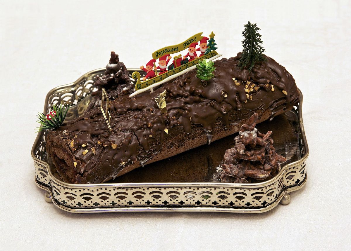 buche de noel christmas log 