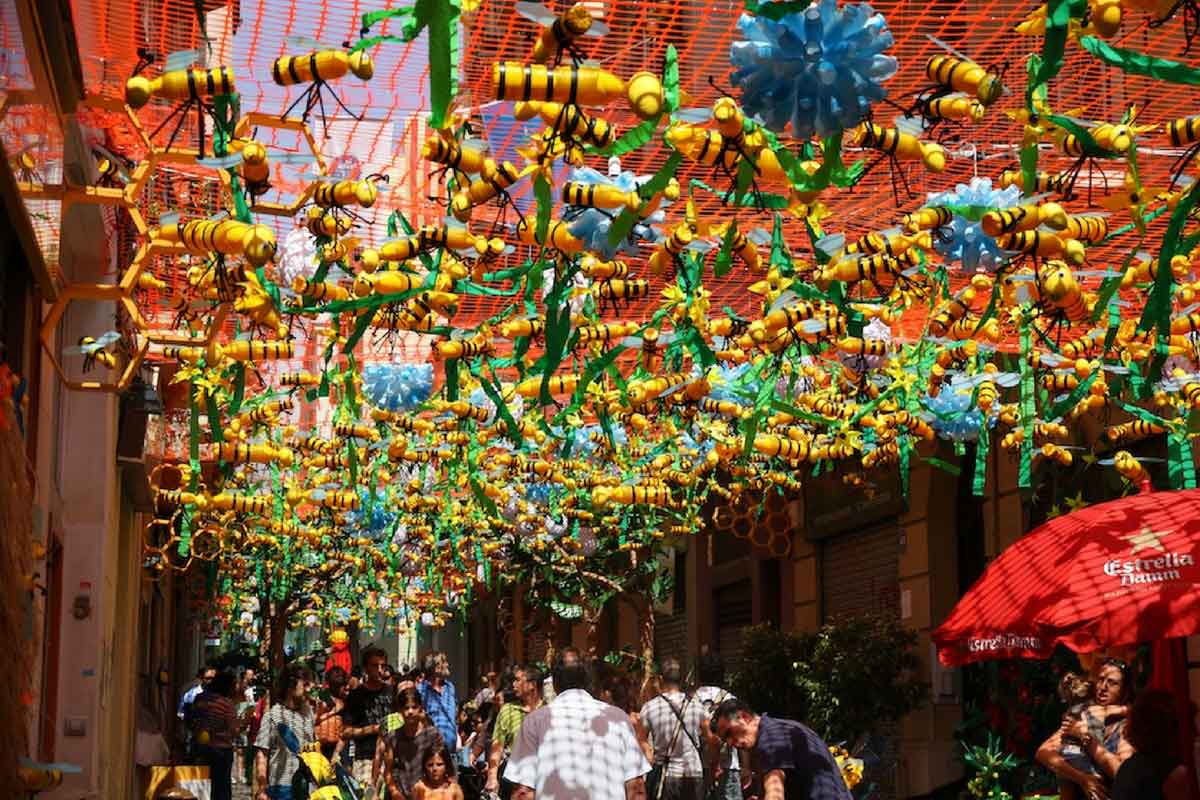 The Gracia neighborhood festival is truly a sight to be seen. 