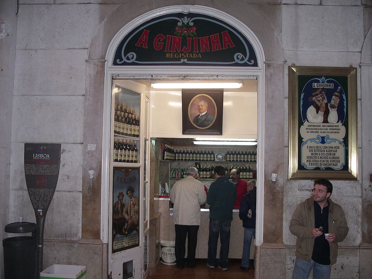 First Ginjinha store in Lisbon