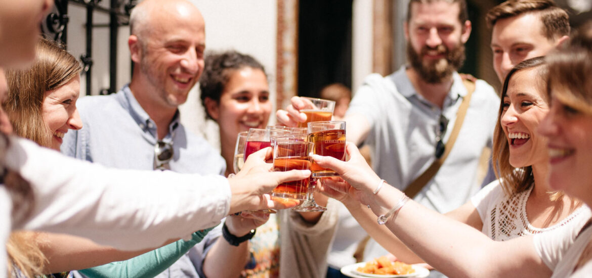 Seville Group Tour Cheers