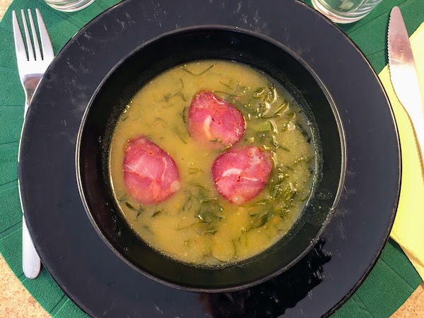 Bowl of caldo verde