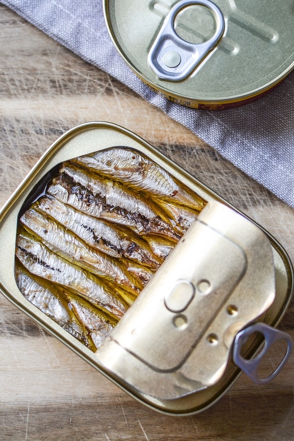 Canned sardines, pictured, are one of the most typical kinds of conservas in Lisbon.