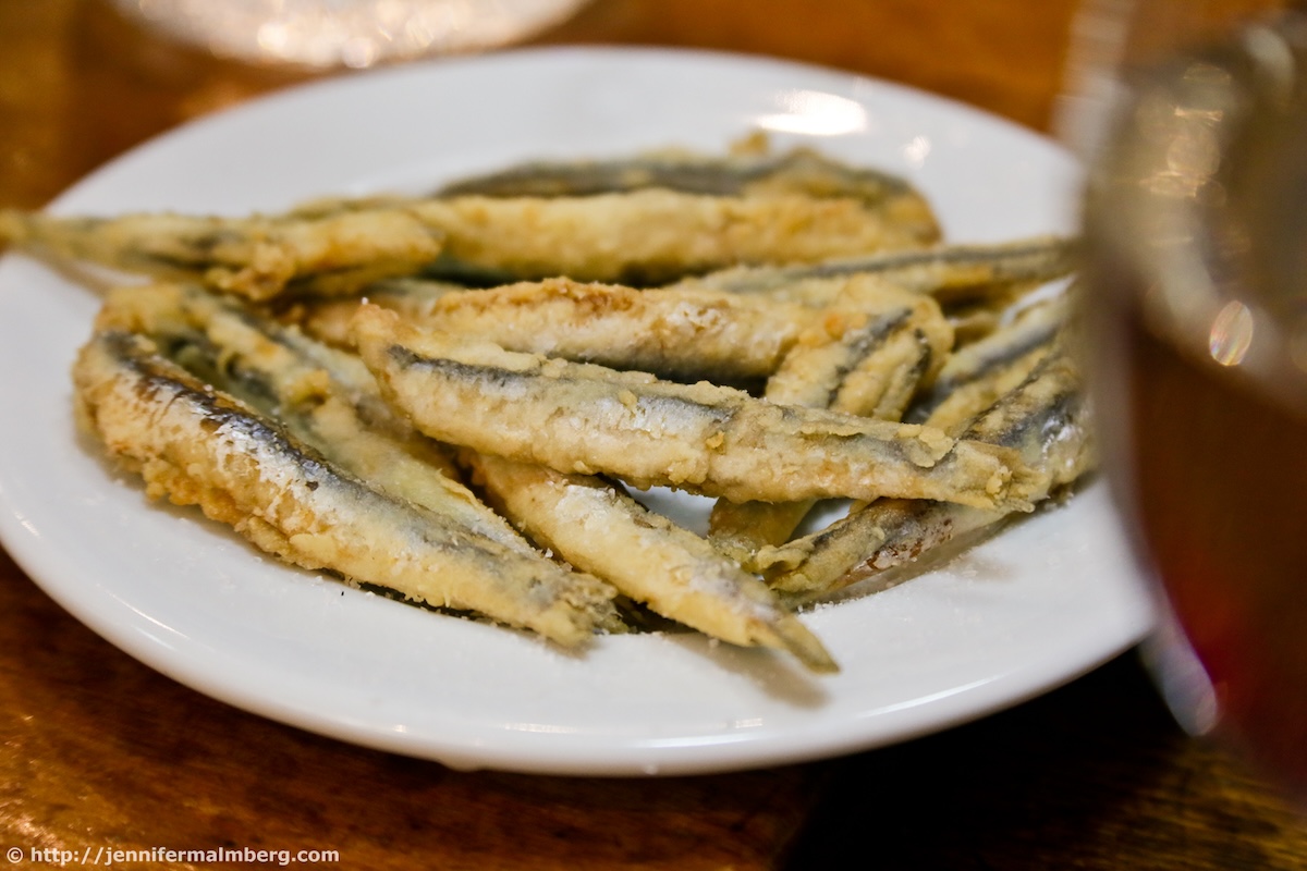 fresh anchovies