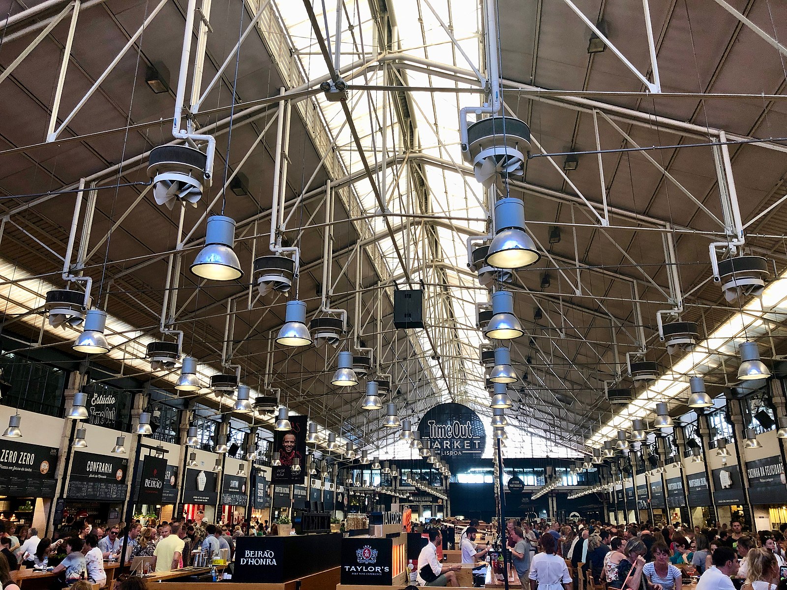 inside a market