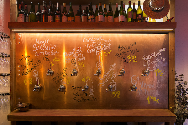 Natural wine on tap in Barcelona