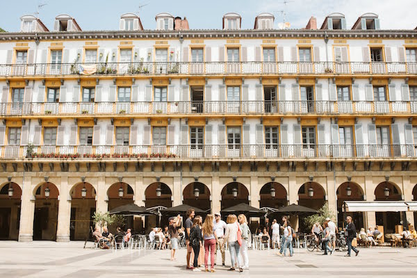 36 hours in San Sebastian would be incomplete without at least one trip to Plaza de la Constitución!