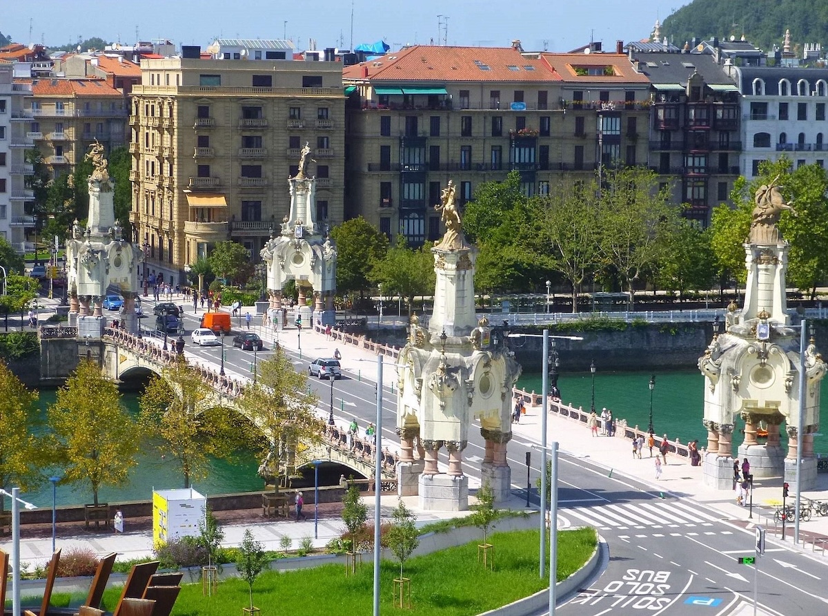 bridge in city