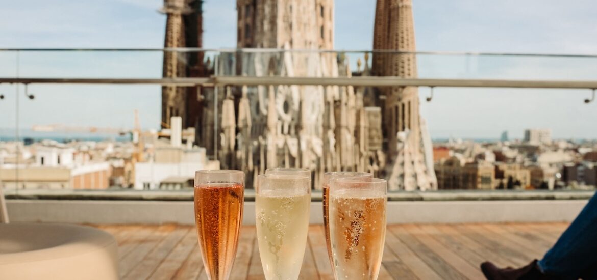 cava with church in background