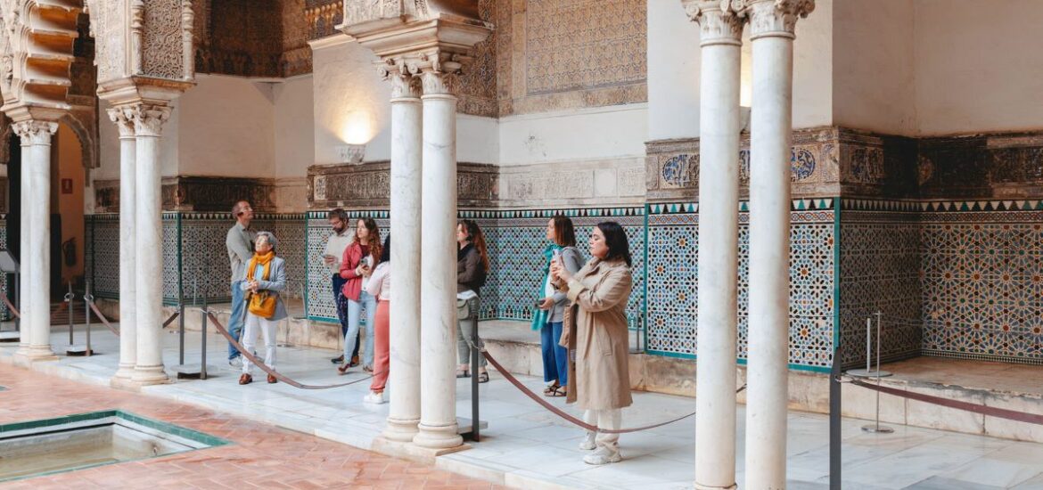 Inside Seville's Alcazar