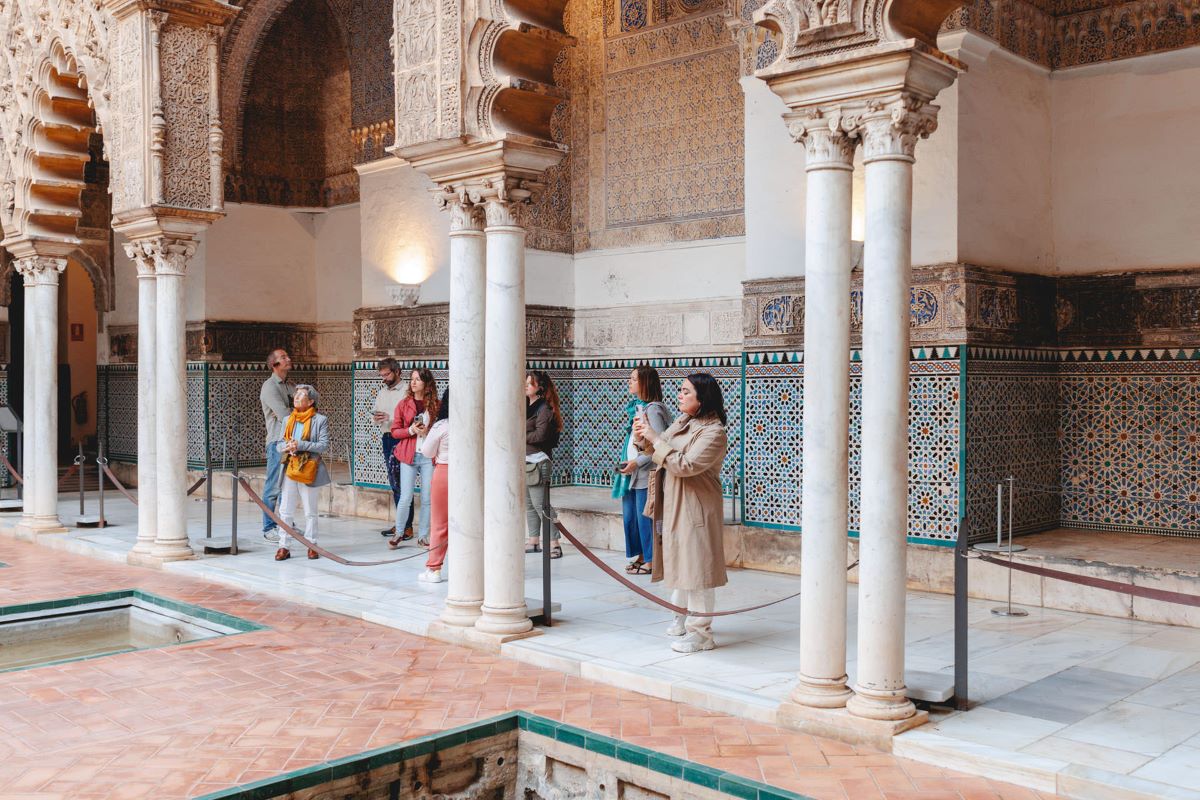 Inside Seville's Alcazar