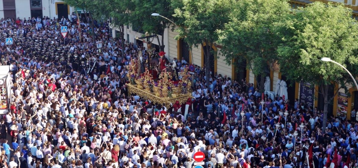 Watching the Semana Santa processions is one of our must-do things to do in Seville in April!