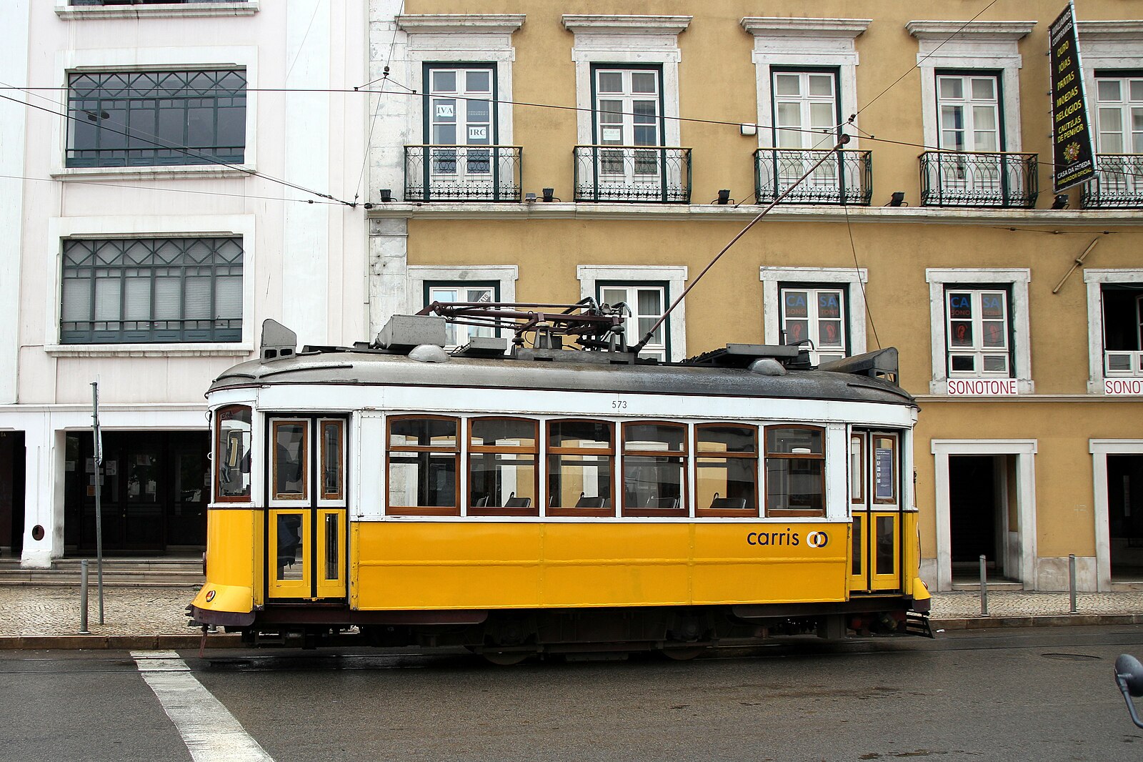 tram in Lisbon