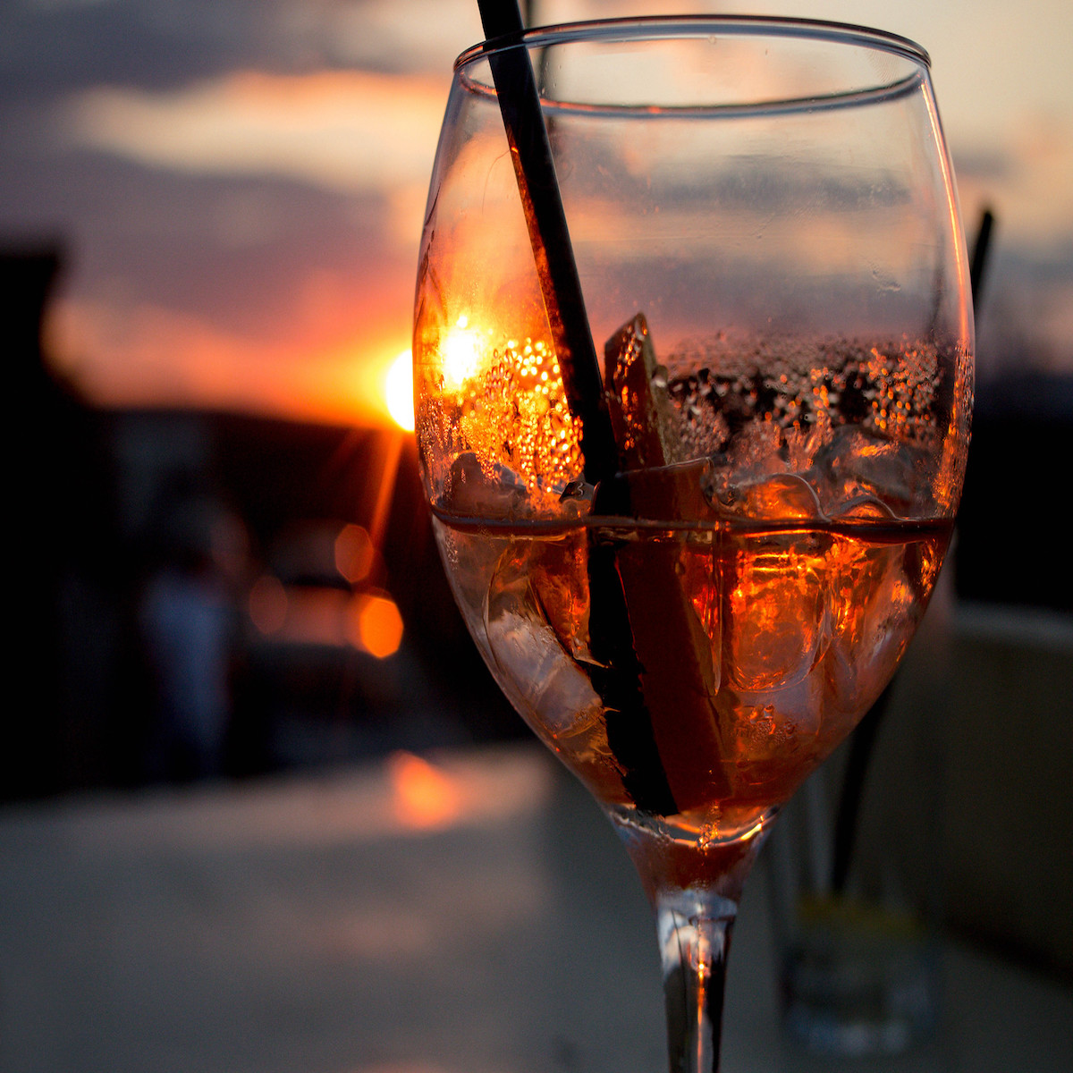 aperol spritz evening