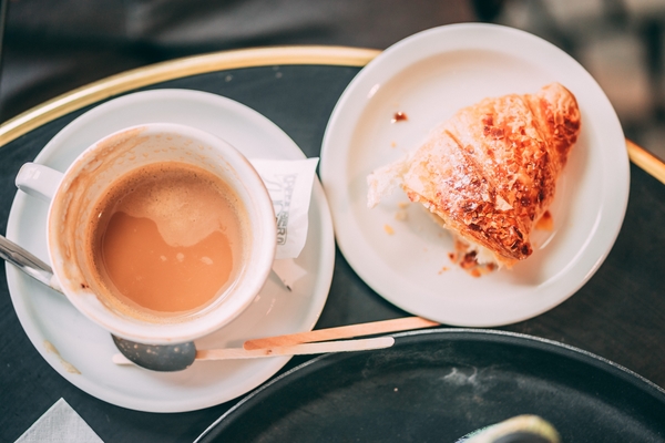 One of our favorite Saint-Germain-des-Prés restaurants is actually a cafe serving excellent coffee and pastries.