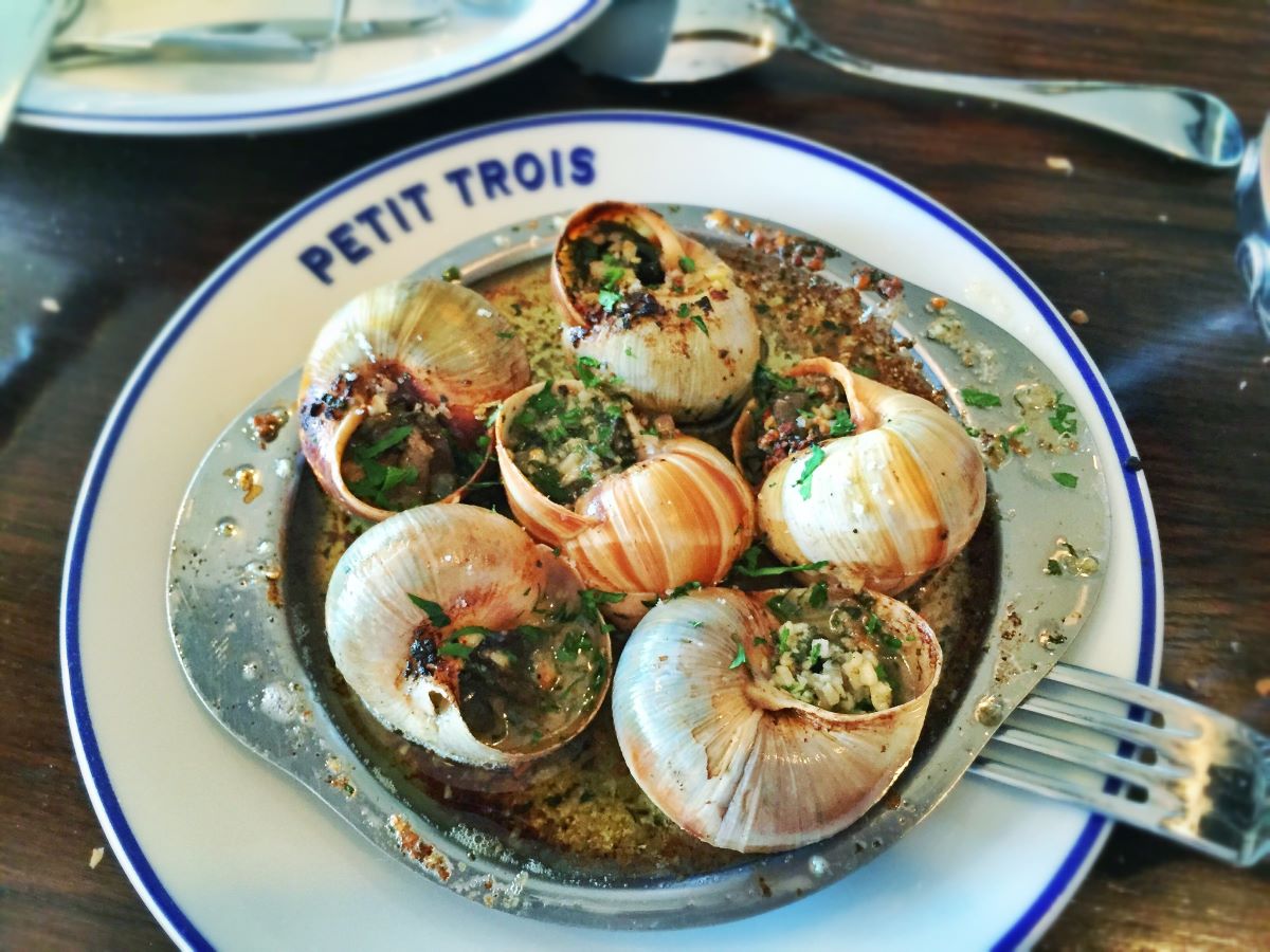 burgundy style escargot 