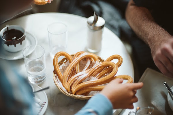 You definitely need to enjoy churros in Lisbon at Guilty by Olivier!