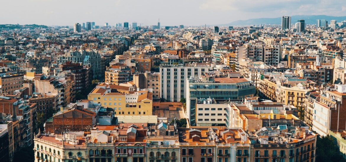 cityscape of barcelona