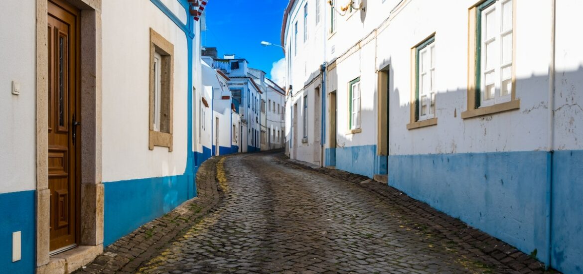 street in ericeira