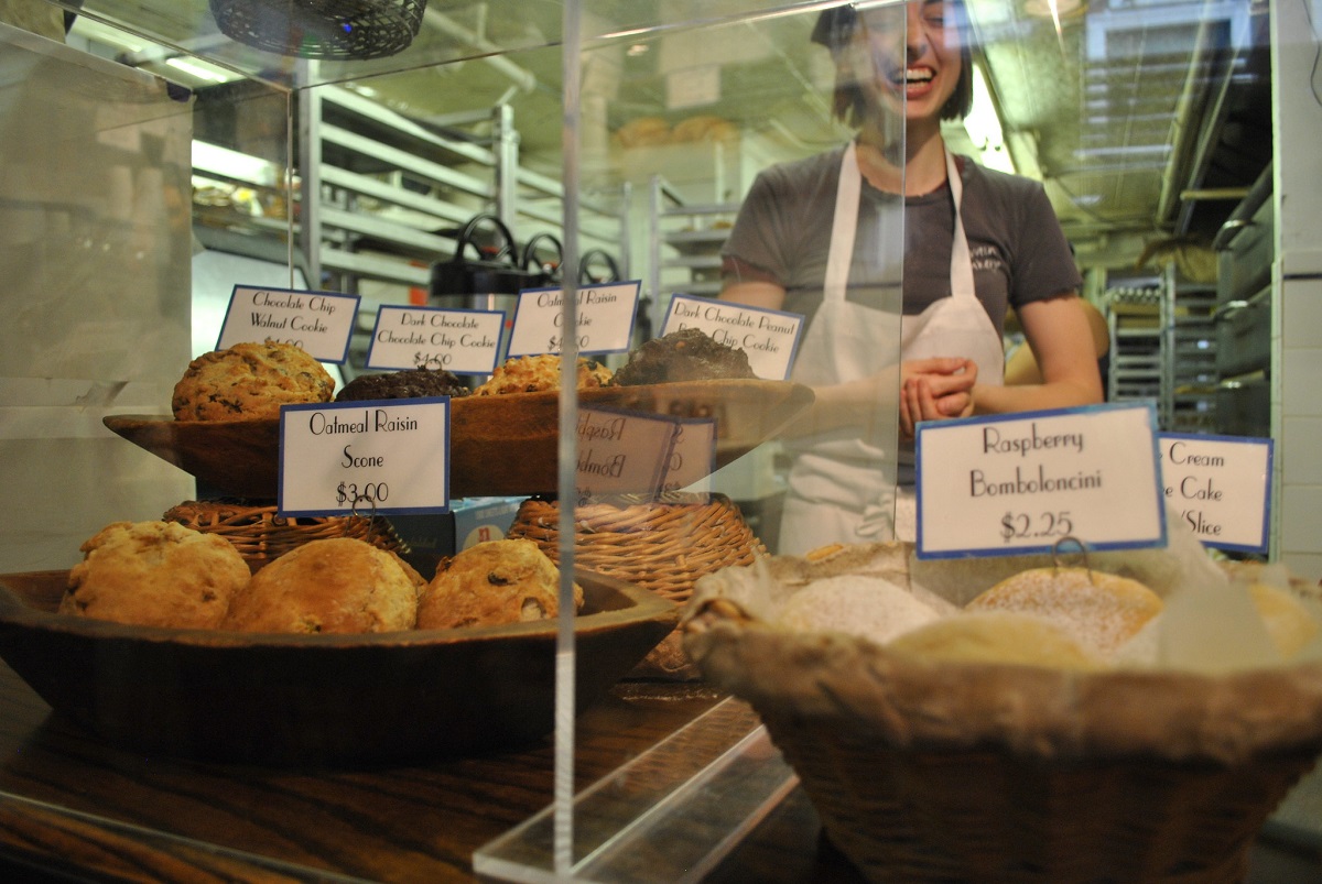 Levain Bakery in NYC. 