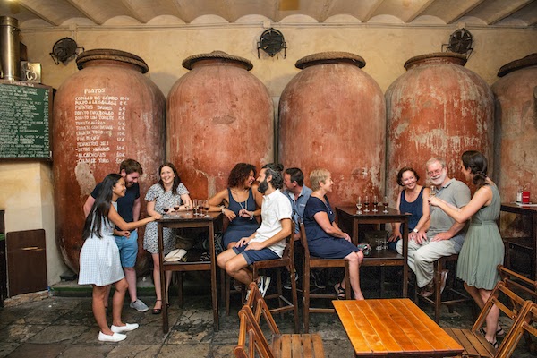 Group at Casa Morales Spanish tapas bar