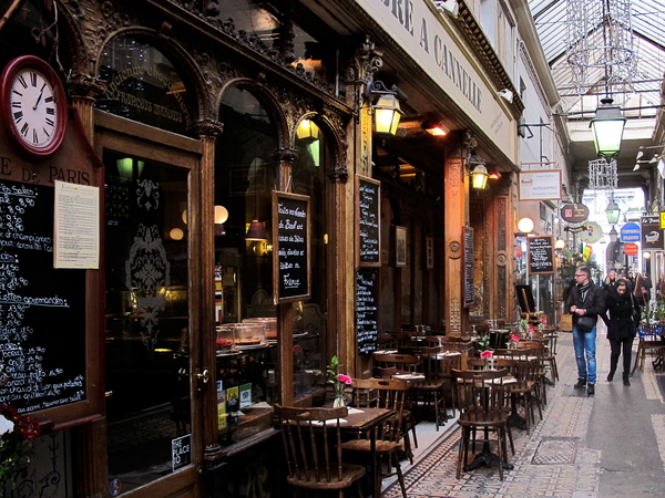 Passage des Panoramas is one of the oldest hidden Paris passageways.