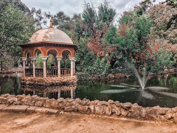 María Luisa Park in the fall