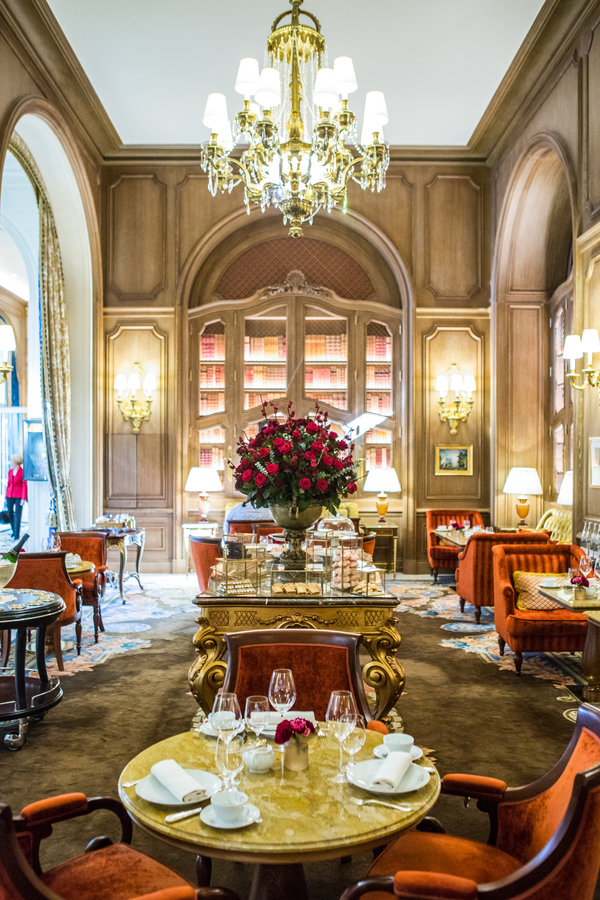 The Salon Proust at the Ritz Paris hotel.