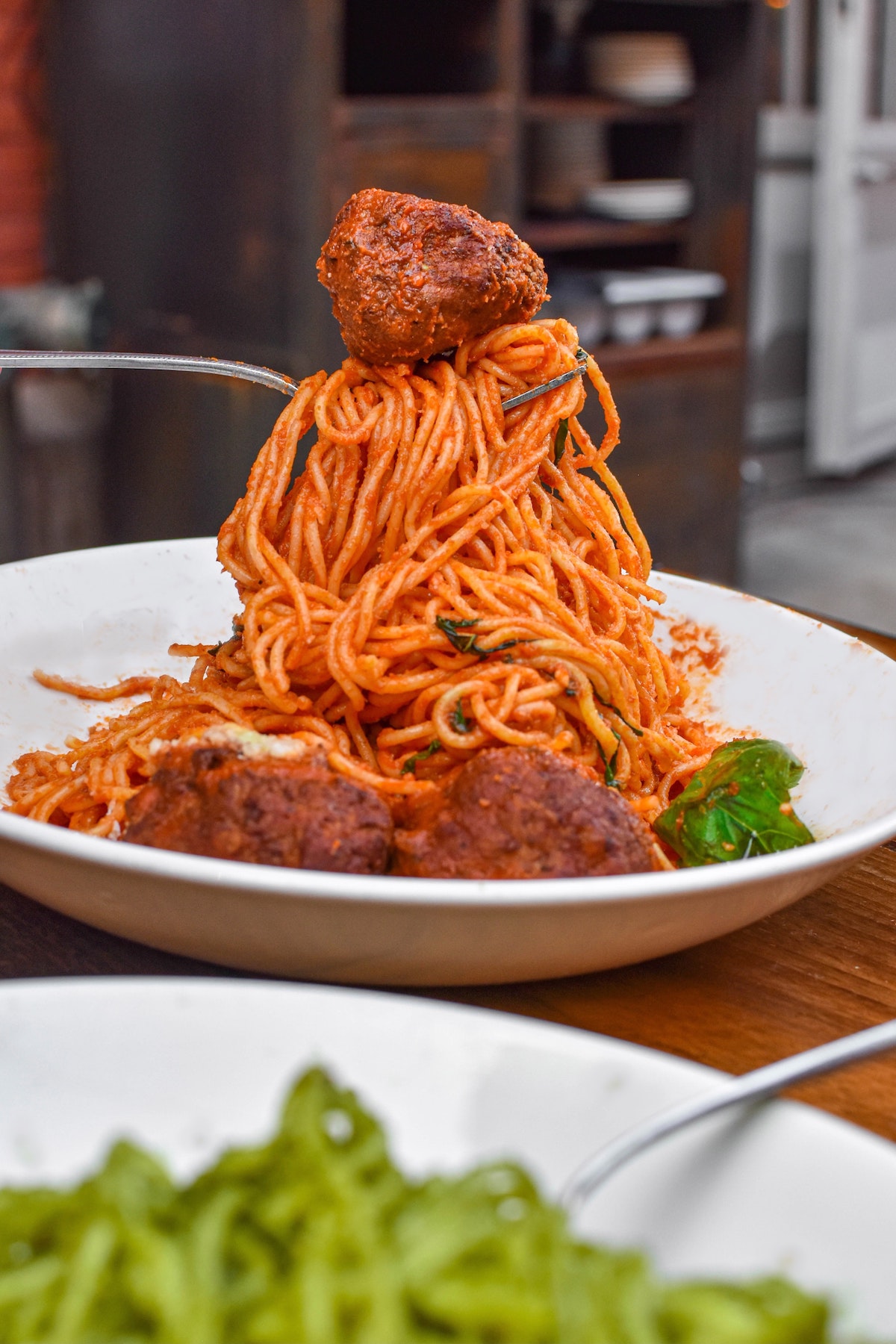 spaghetti meatballs