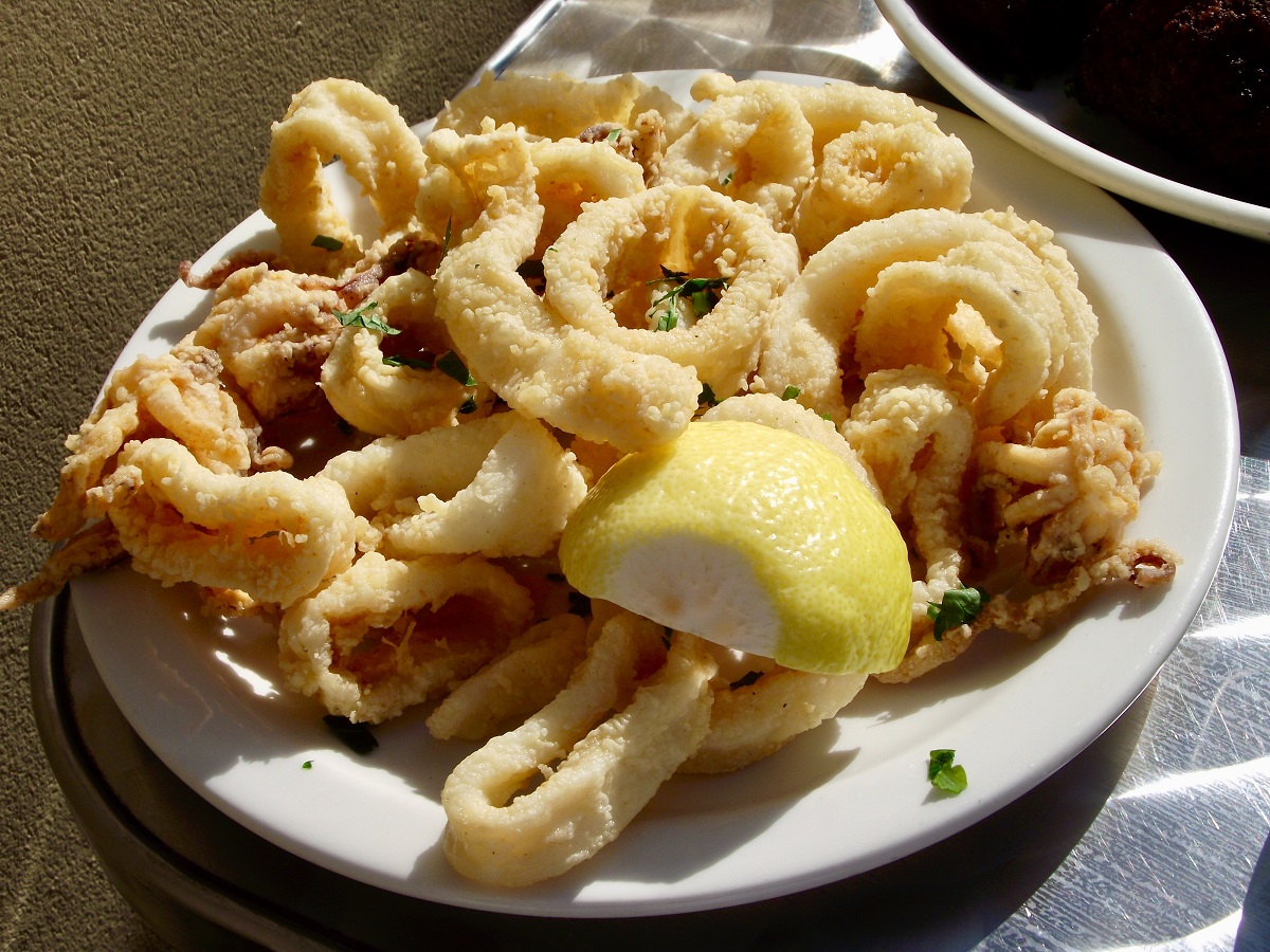 Fried fish can be a cicchetto in Venice