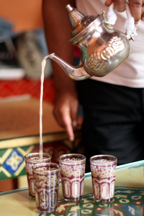 Moroccan style afternoon tea in Barcelona