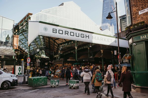 Entrance to Borough Market, London