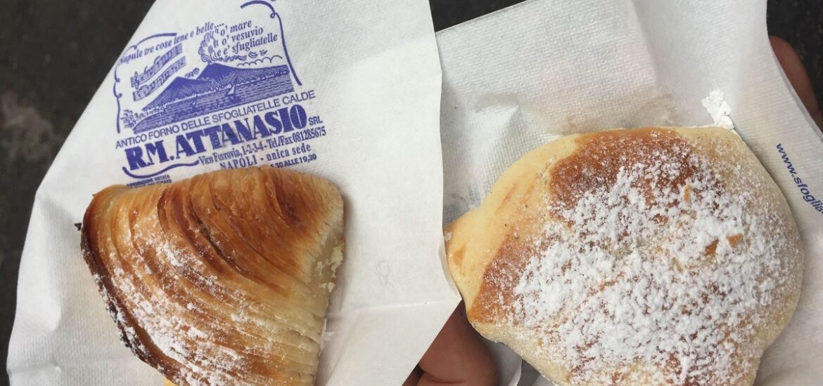 Sfogliatella ricca and frolla from Antol