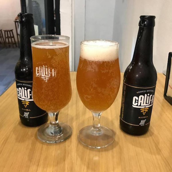 Drinking craft beer at Califa is one of our favorite things to do in Cordoba after a long but fun day of sightseeing!