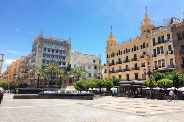 Visiting Plaza de las Tendillas and shopping along the nearby streets is one of our favorite things to do in Cordoba!